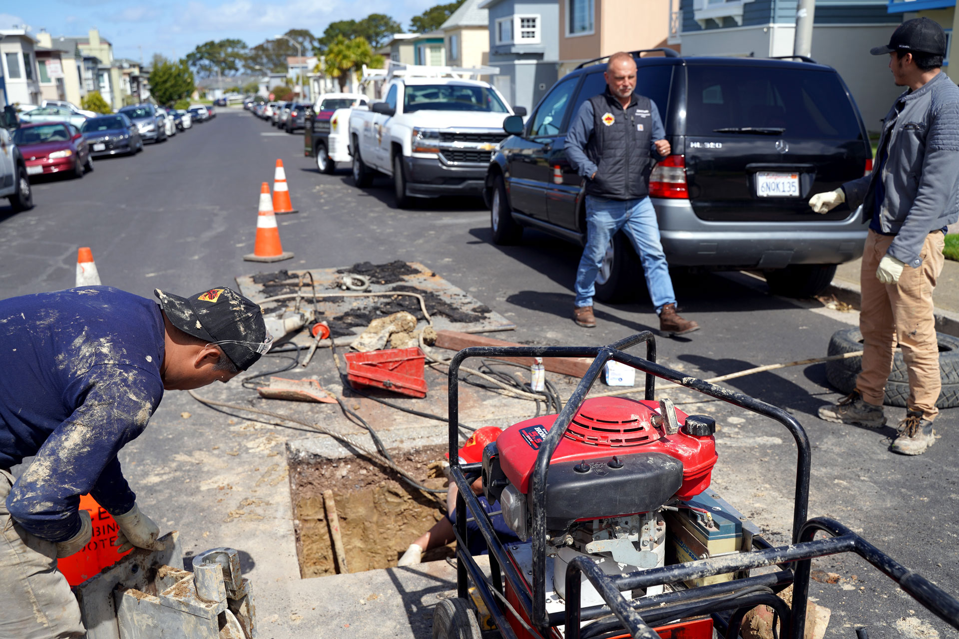 trenchless sewer repair SF