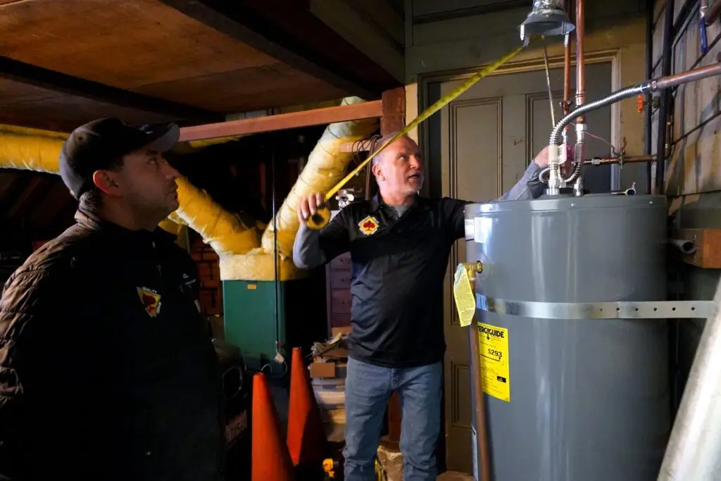 water heater service SF