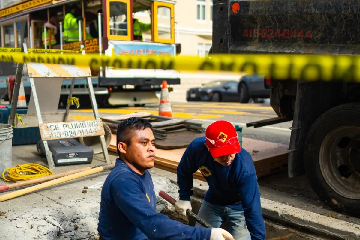 sewer line repair SF